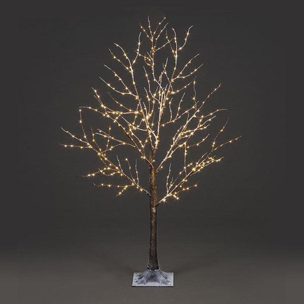 Snowtime Copper Wire Frosted Brown Twig Tree | 180 cm | DeWaldens Garden Centre