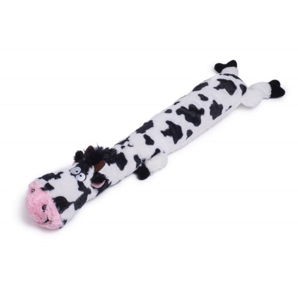Petface Farmyard Buddies Lazy Moo Dog Toy - DeWaldens Garden Centre