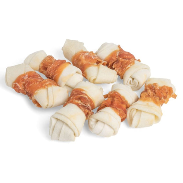 Petface Dog Deli 100g Chicken Wrapped Tie Bones - DeWaldens Garden Centre
