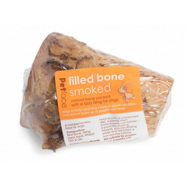 Petface Filled Bone Smoked - DeWaldens Garden Centre