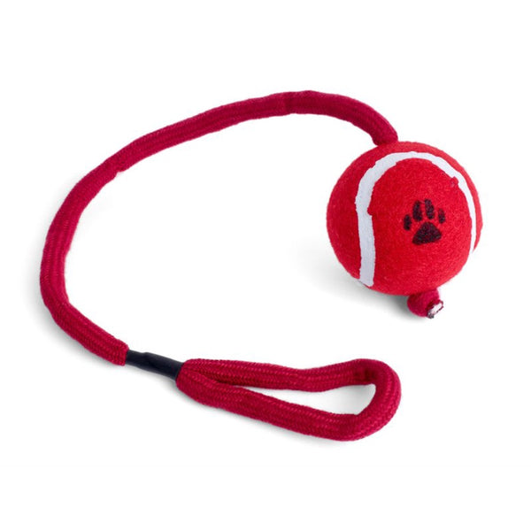 Petface Tennis Ball on a Rope - DeWaldens Garden Centre