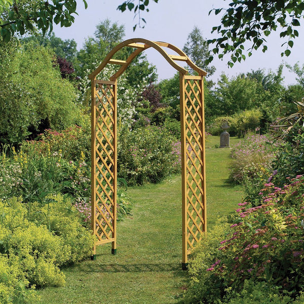 Gardman Wooden Arch - DeWaldens Garden Centre