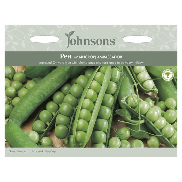 Johnsons Pea Ambassador Seeds - DeWaldens Garden Centre