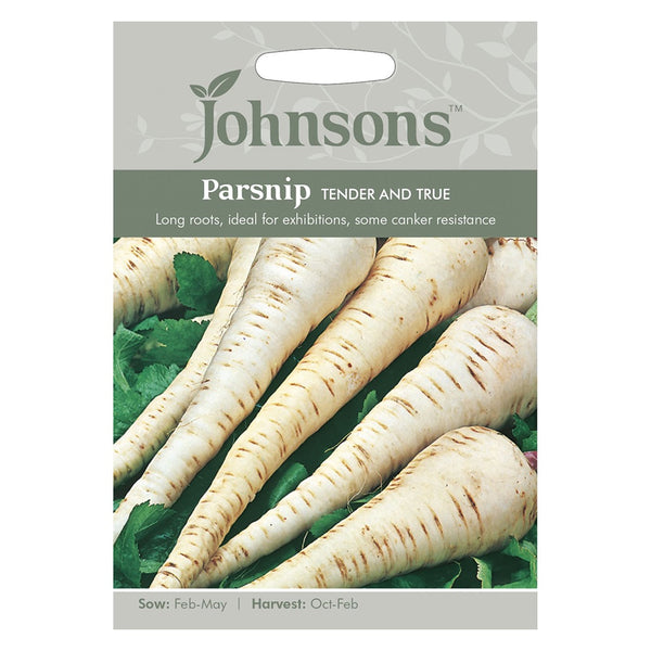Johnsons Parsnip Tender And True Seeds - DeWaldens Garden Centre