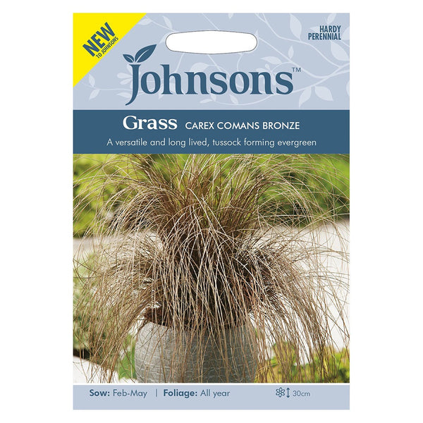Johnsons Grass Carex Comans Bronze Seeds - DeWaldens Garden Centre