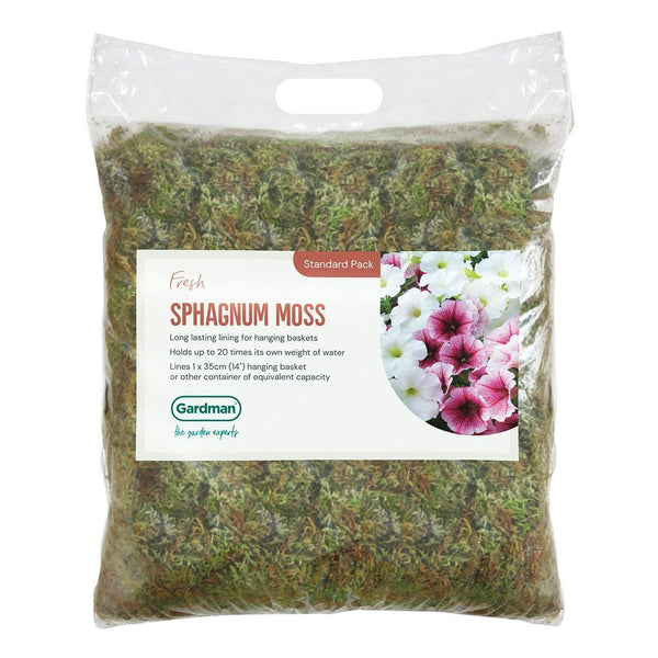 Gardman Fresh Sphagnum Moss - DeWaldens Garden Centre