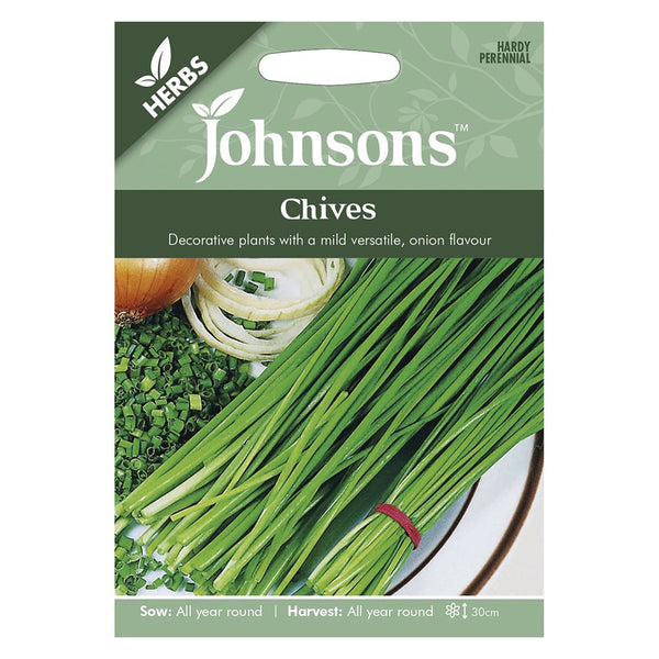 Johnsons Chives Seeds - DeWaldens Garden Centre