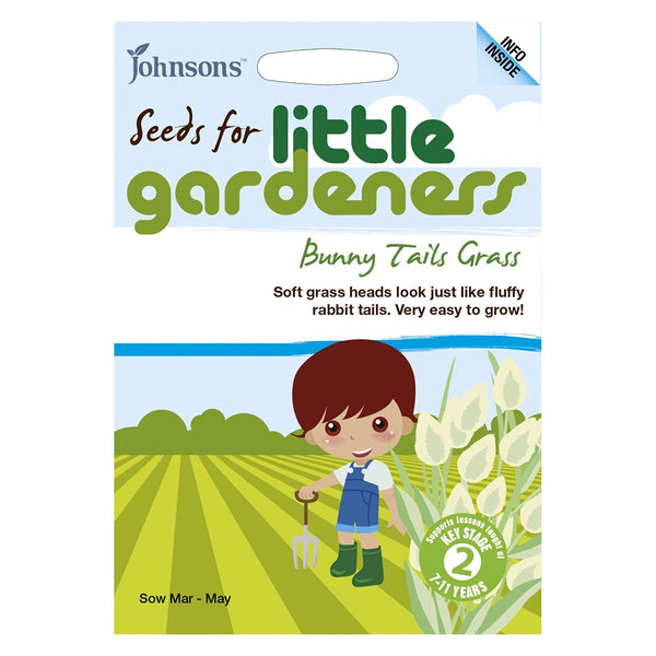 Johnsons Little Gardeners Bunny Tails Grass Seeds - DeWaldens Garden Centre