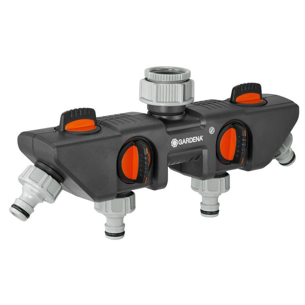 Gardena Four Channel Water Distributor - DeWaldens Garden Centre