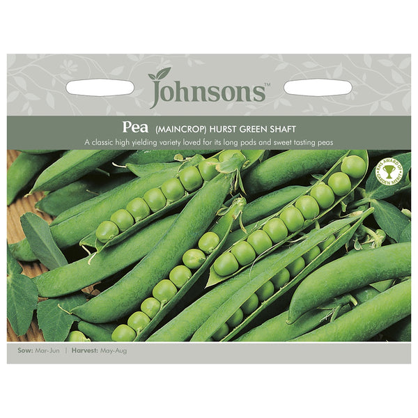 Johnsons Pea Hurst Green Shaft Seeds - DeWaldens Garden Centre