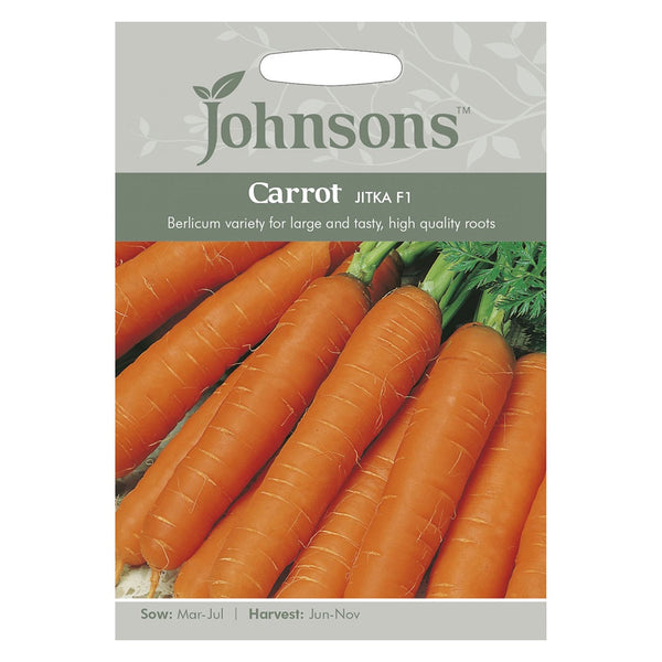 Johnsons Carrot Jitka F1 Seeds - DeWaldens Garden Centre