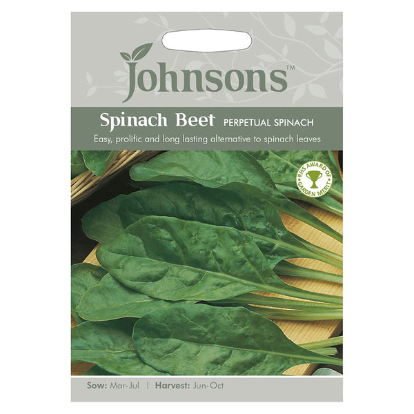 Johnsons Spinach Beet Perpetual Spinach Seeds - DeWaldens Garden Centre