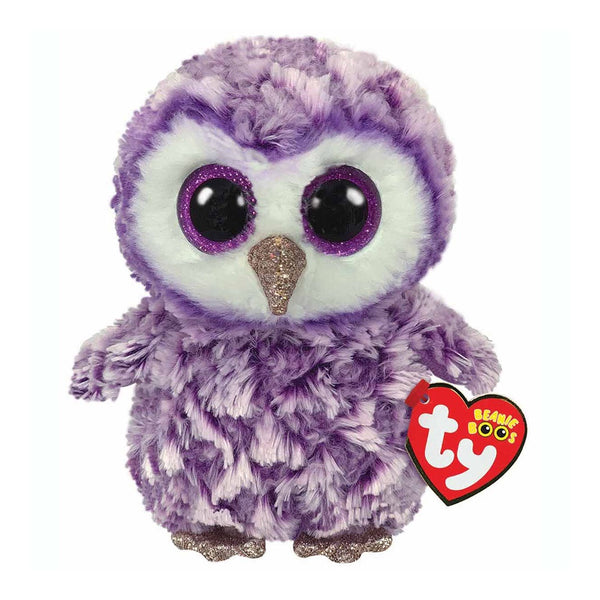 Ty Beanie Boos - Moonlight Owl - DeWaldens Garden Centre