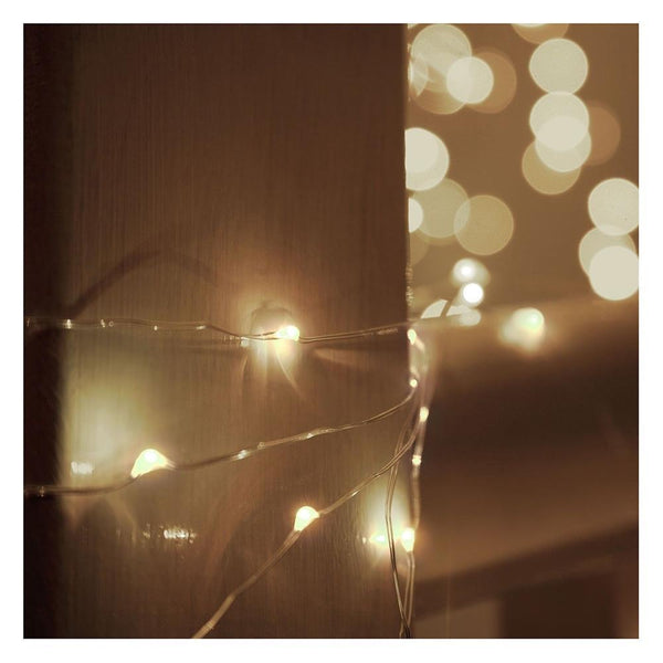 Snowtime Stargazer Silver Wire Lights - DeWaldens Garden Centre