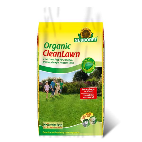 Neudorff Organic CleanLawn 20kg - DeWaldens Garden Centre
