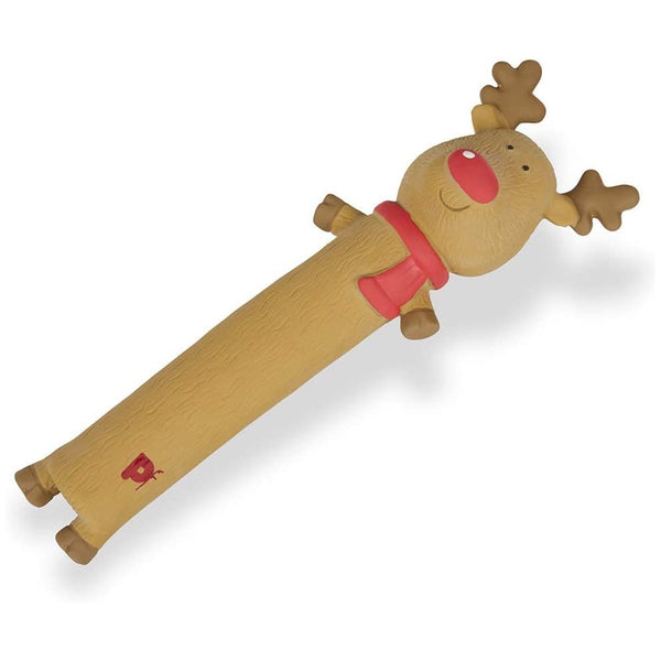 Petface Latex Reindeer Loofah Dog Toy - DeWaldens Garden Centre