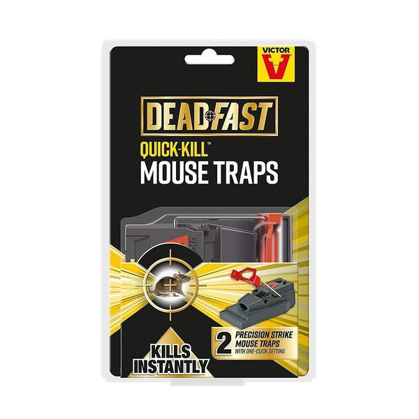 DeadFast Quick Kill Mouse Traps - DeWaldens Garden Centre