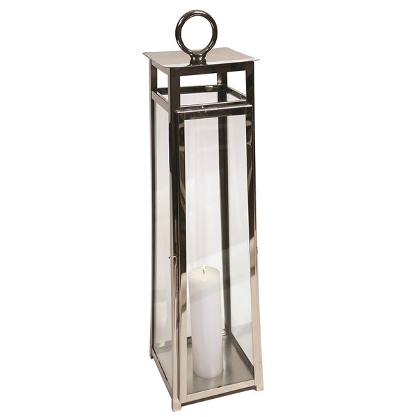Straits Square Lantern 20x71cm - DeWaldens Garden Centre