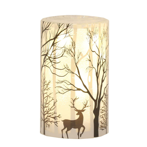 Straits LED Reindeer Scene 15cm - DeWaldens Garden Centre