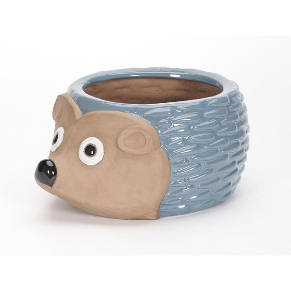 Apta Glazed Hedgehog Planter - DeWaldens Garden Centre