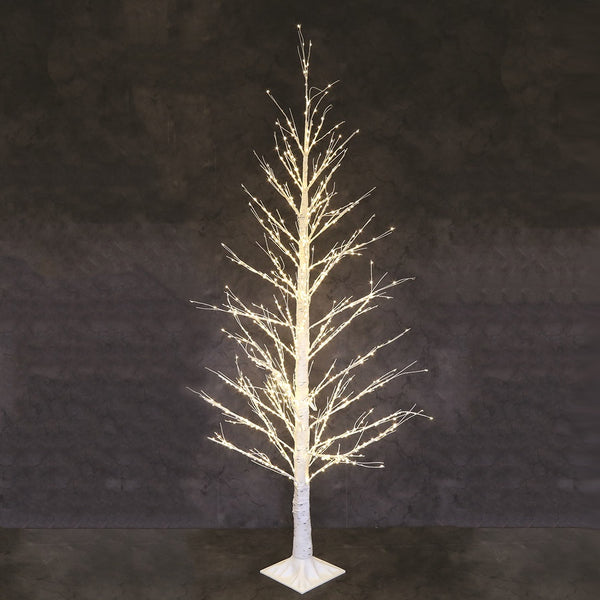 Straits LED White Birch Tree - DeWaldens Garden Centre