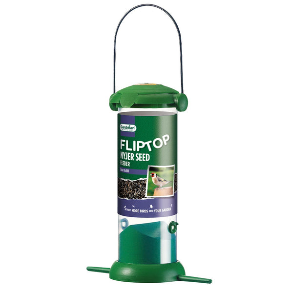 Gardman Flip Top Nyjer Seed Feeder - DeWaldens Garden Centre