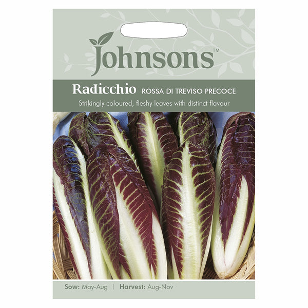 Johnsons Radicchio Rossa Di Treviso Precoce - DeWaldens Garden Centre