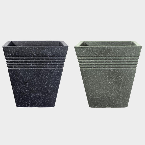 Stewarts Piazza Square Planter - DeWaldens Garden Centre
