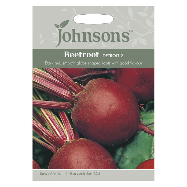 Johnsons Beetroot Detroit 2 Seeds - DeWaldens Garden Centre