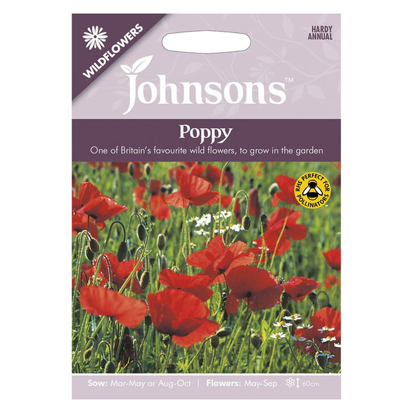 Johnsons Poppy Seeds - DeWaldens Garden Centre