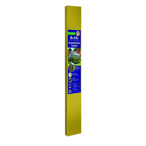 Gardman Aluminium Greenhouse Frame 8 x 6ft - DeWaldens Garden Centre
