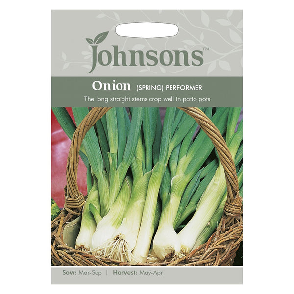 Johnsons Onion (Spring) Performer Seeds - DeWaldens Garden Centre