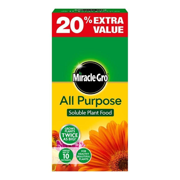Miracle Gro All Purpose Plant Food 1kg + 20% Free - DeWaldens Garden Centre