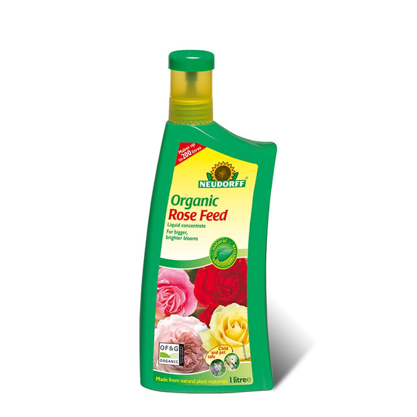 Neudorff Organic Rose Feed 1L - DeWaldens Garden Centre