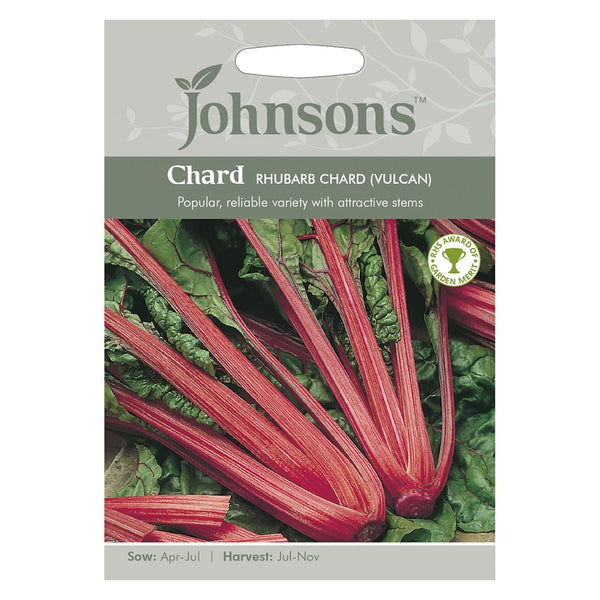 Johnsons Chard Rhubarb Chard (Vulcan) Seeds - DeWaldens Garden Centre