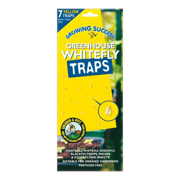 Growing Success Whitefly Traps 7 Pack - DeWaldens Garden Centre