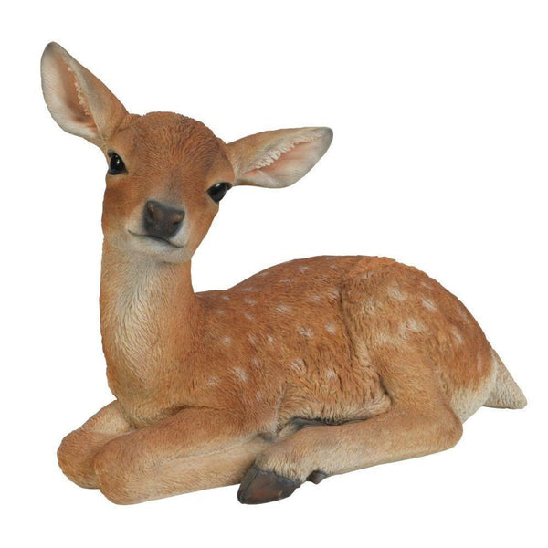 Vivid Arts Laying Fallow Deer Large - DeWaldens Garden Centre