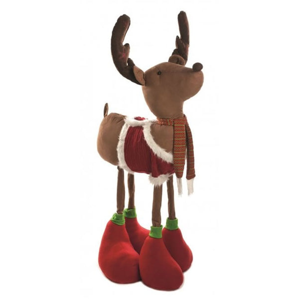 Festive 165cm Standing Reindeer - DeWaldens Garden Centre