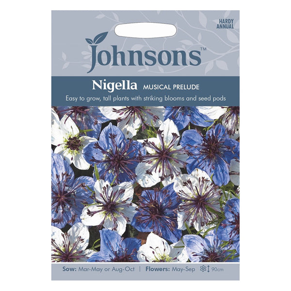 Johnsons Nigella Musical Prelude Seeds - DeWaldens Garden Centre
