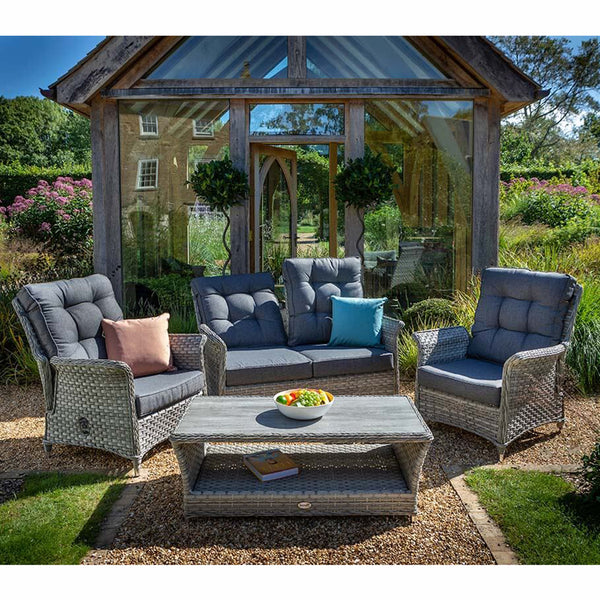 Heritage Tuscan Reclining Lounge Set - DeWaldens Garden Centre