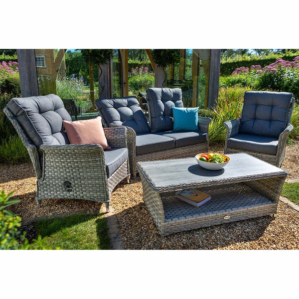 Heritage Tuscan Reclining Lounge Set - DeWaldens Garden Centre