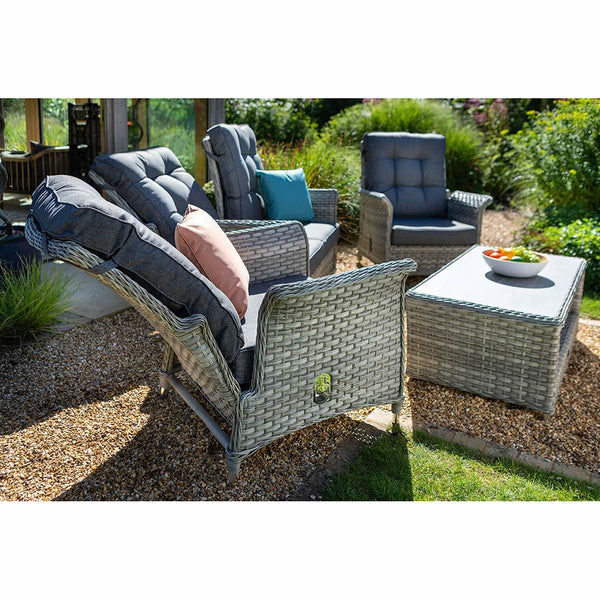 Heritage Tuscan Reclining Lounge Set - DeWaldens Garden Centre