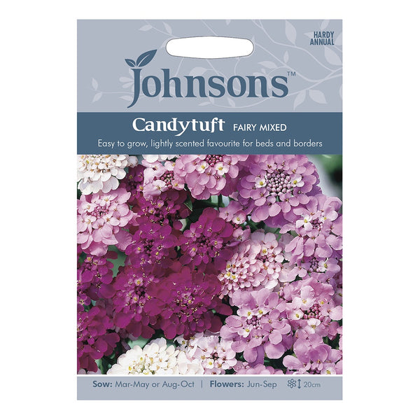 Johnsons Candytuft Fairy Mixed Seeds - DeWaldens Garden Centre