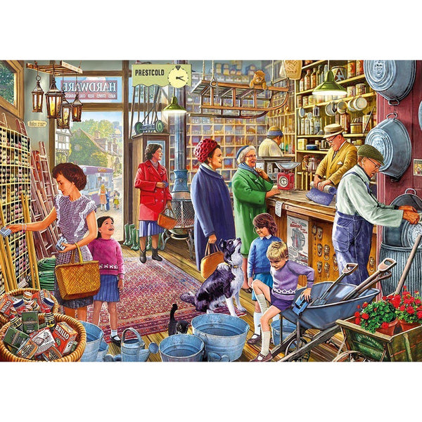 Gibson's 500 Piece Jigsaw Puzzle - Herbert's Hardware - DeWaldens Garden Centre