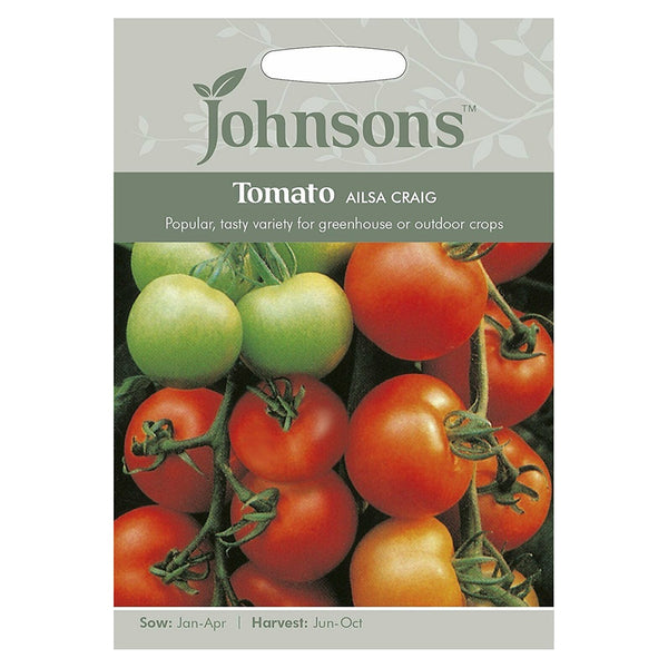 Johnsons Tomato Ailsa Craig Seeds - DeWaldens Garden Centre