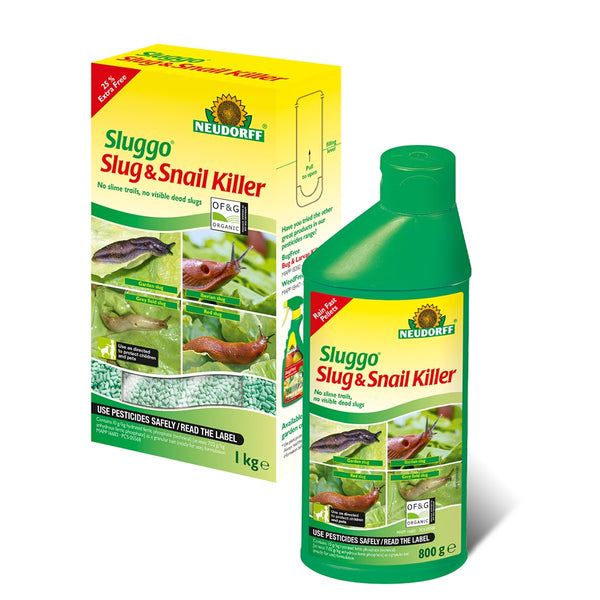 Neudorff Sluggo Slug & Snail Killer | 800 g | DeWaldens Garden Centre