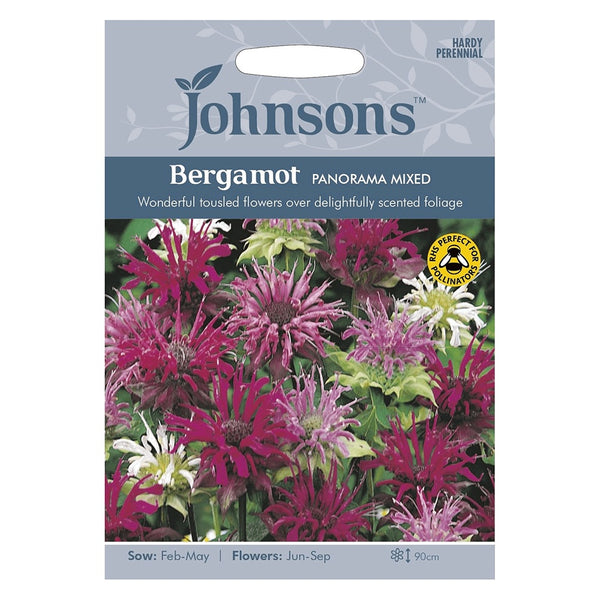 Johnsons Bergamot Panorama Mixed Seeds - DeWaldens Garden Centre
