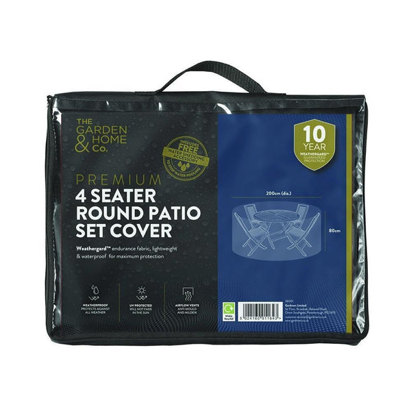 Gardman 4 Seater Round Patio Set Cover - DeWaldens Garden Centre