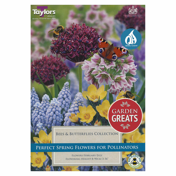 Taylors Bulbs - Bees & Butterflies Collection x 70 Bulbs - DeWaldens Garden Centre