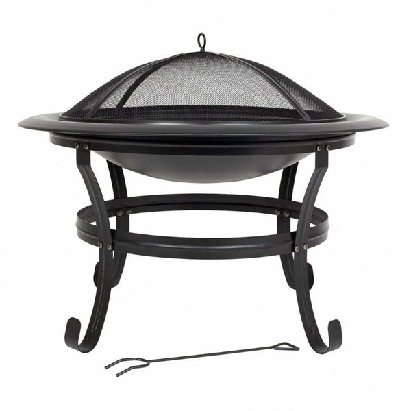 Boston Steel Firepit - DeWaldens Garden Centre